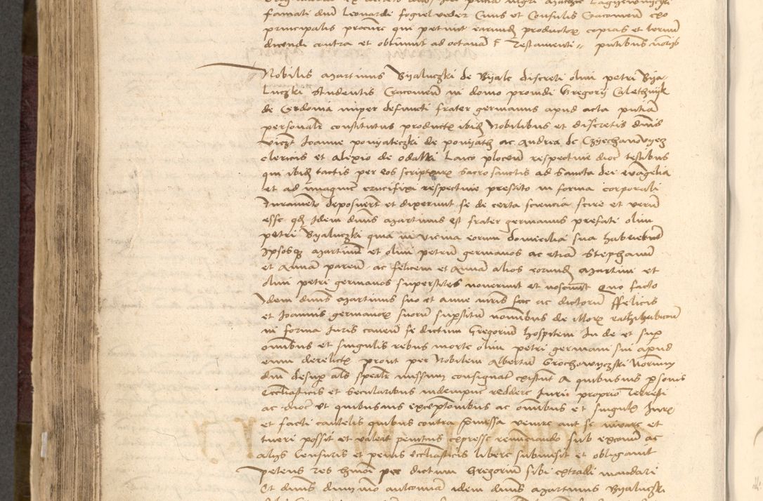 Zdjęcie nr 576 dla obiektu archiwalnego: [Acta actorum vicarialia coram Nicolao Bedlenski]