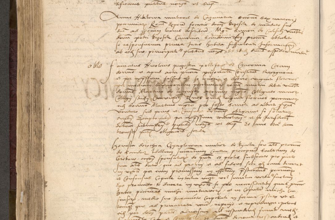 Zdjęcie nr 566 dla obiektu archiwalnego: [Acta actorum vicarialia coram Nicolao Bedlenski]