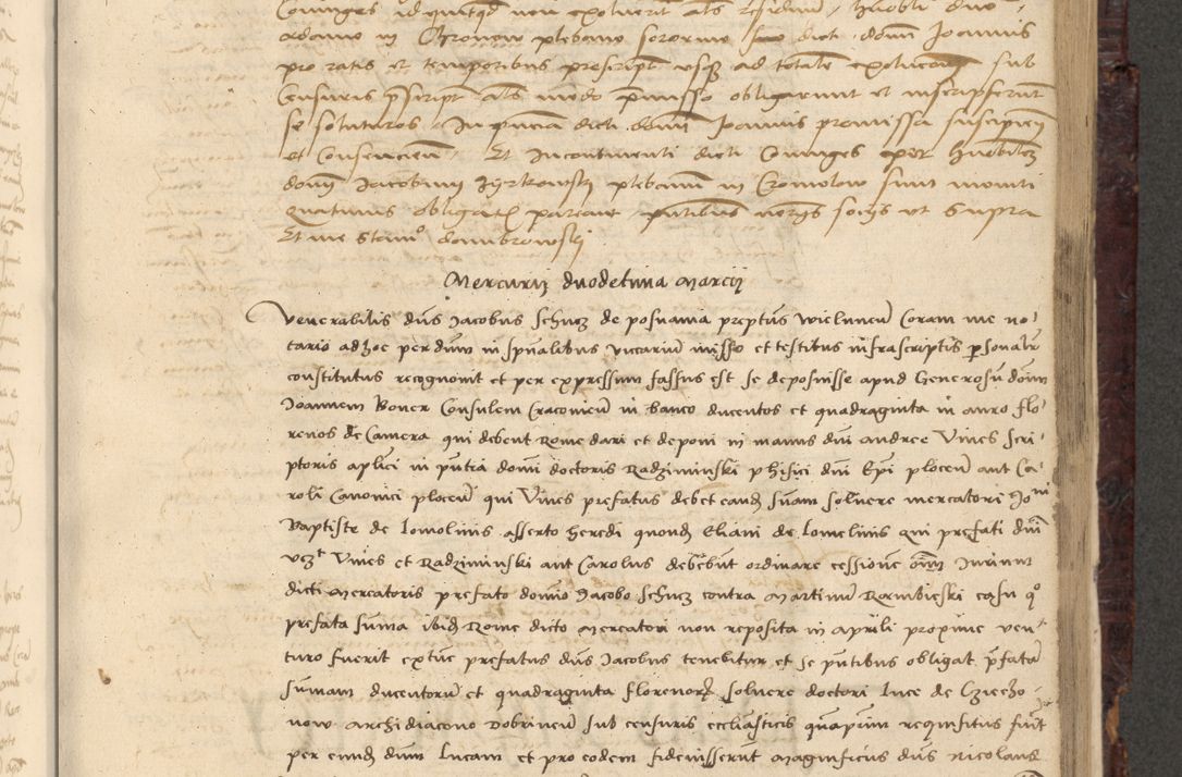 Zdjęcie nr 559 dla obiektu archiwalnego: [Acta actorum vicarialia coram Nicolao Bedlenski]