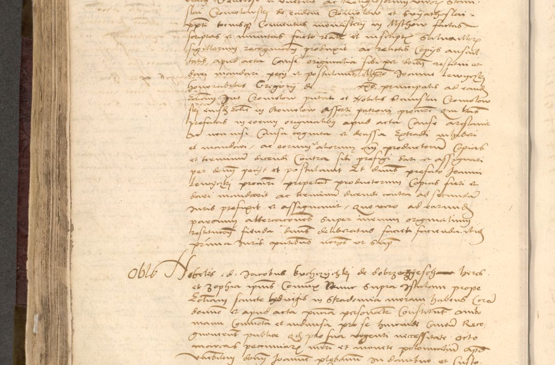 Zdjęcie nr 558 dla obiektu archiwalnego: [Acta actorum vicarialia coram Nicolao Bedlenski]