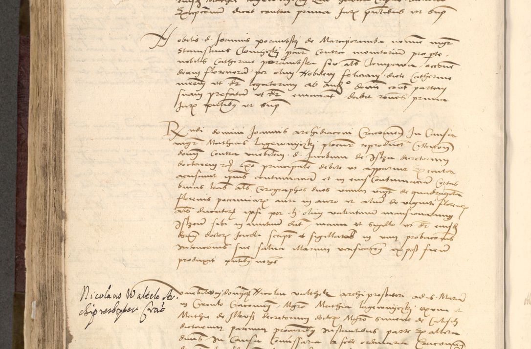 Zdjęcie nr 554 dla obiektu archiwalnego: [Acta actorum vicarialia coram Nicolao Bedlenski]