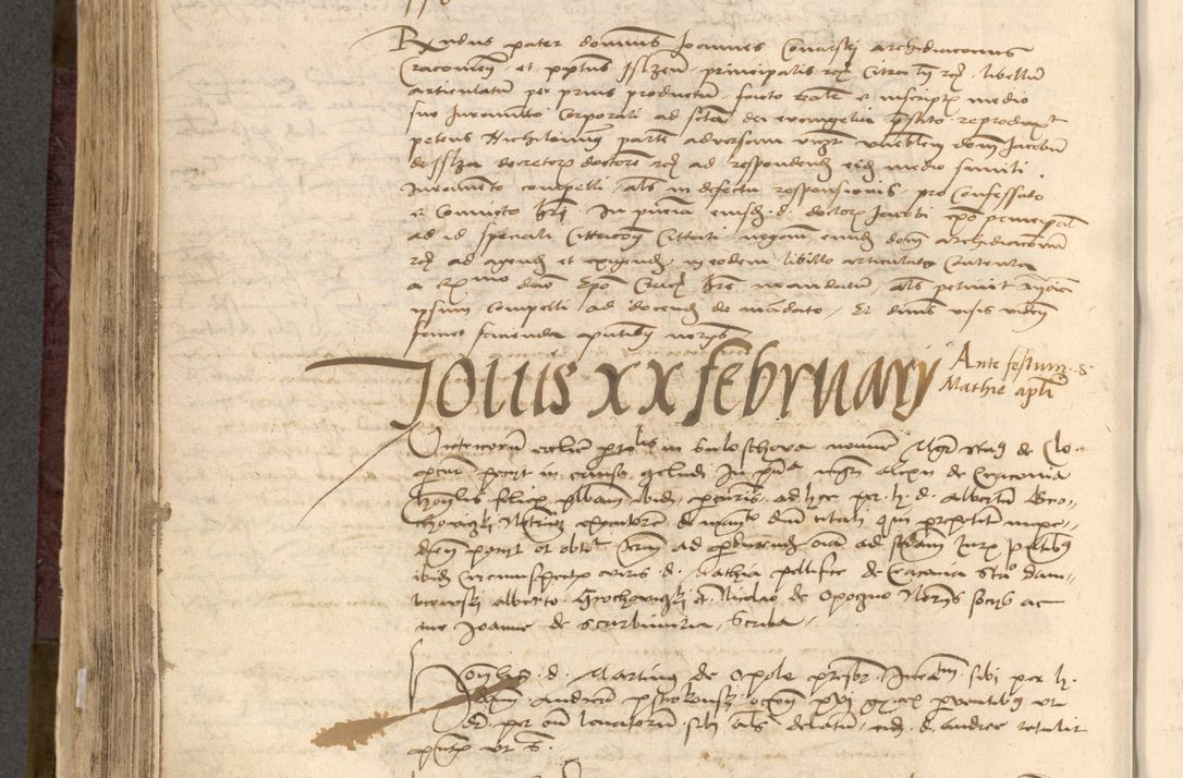 Zdjęcie nr 542 dla obiektu archiwalnego: [Acta actorum vicarialia coram Nicolao Bedlenski]