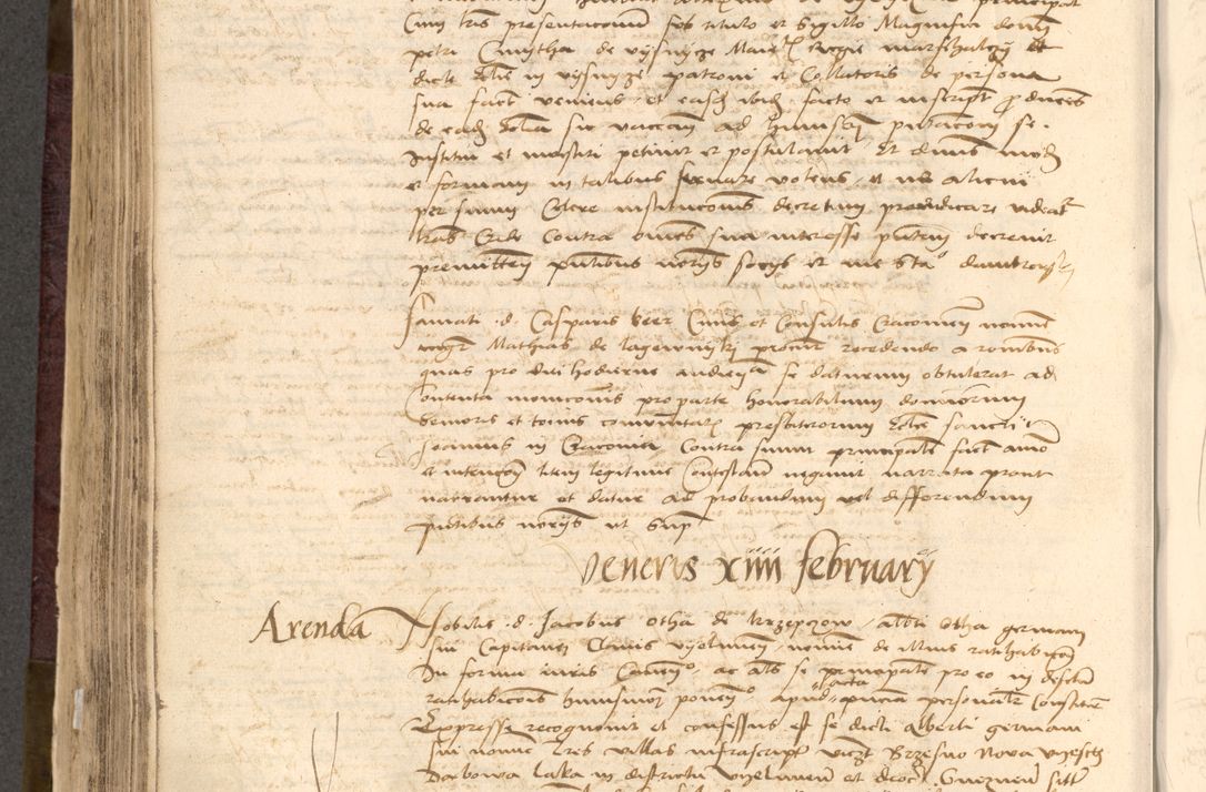 Zdjęcie nr 538 dla obiektu archiwalnego: [Acta actorum vicarialia coram Nicolao Bedlenski]