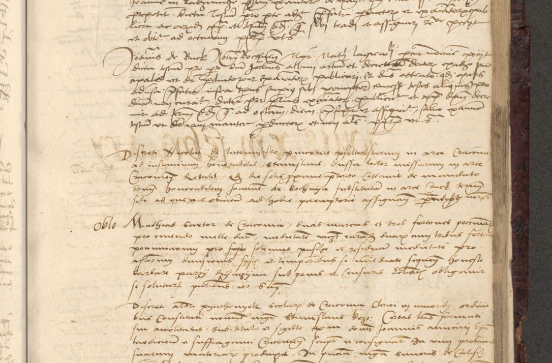 Zdjęcie nr 537 dla obiektu archiwalnego: [Acta actorum vicarialia coram Nicolao Bedlenski]