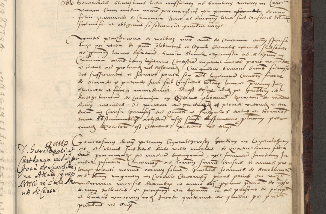 Zdjęcie nr 535 dla obiektu archiwalnego: [Acta actorum vicarialia coram Nicolao Bedlenski]