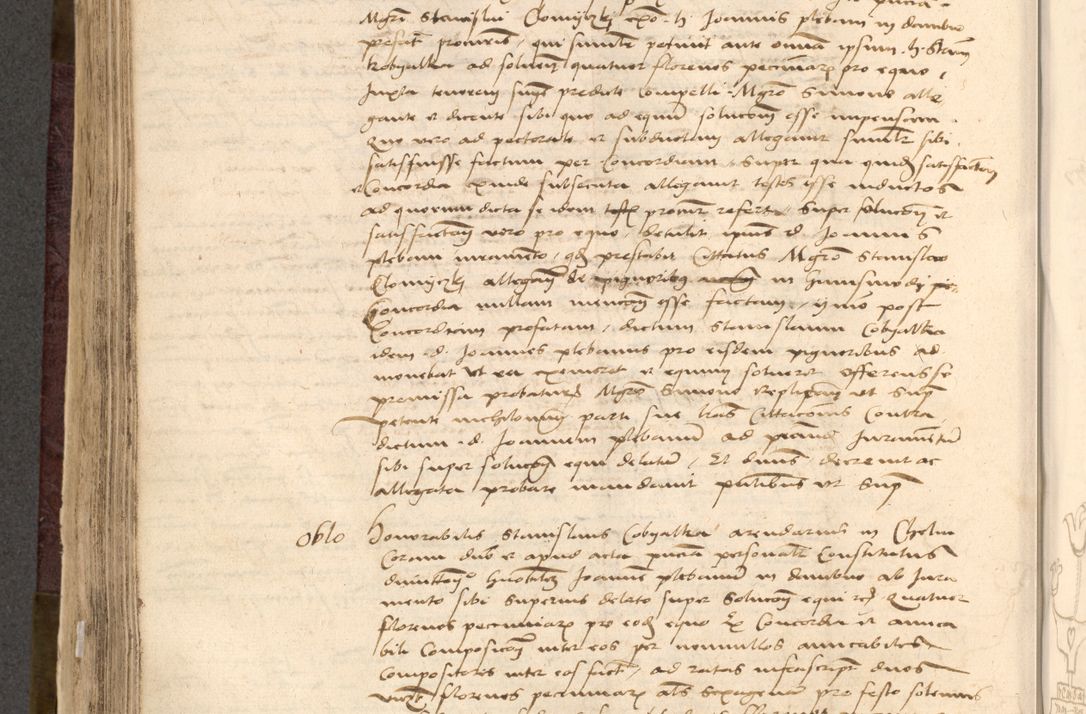 Zdjęcie nr 524 dla obiektu archiwalnego: [Acta actorum vicarialia coram Nicolao Bedlenski]