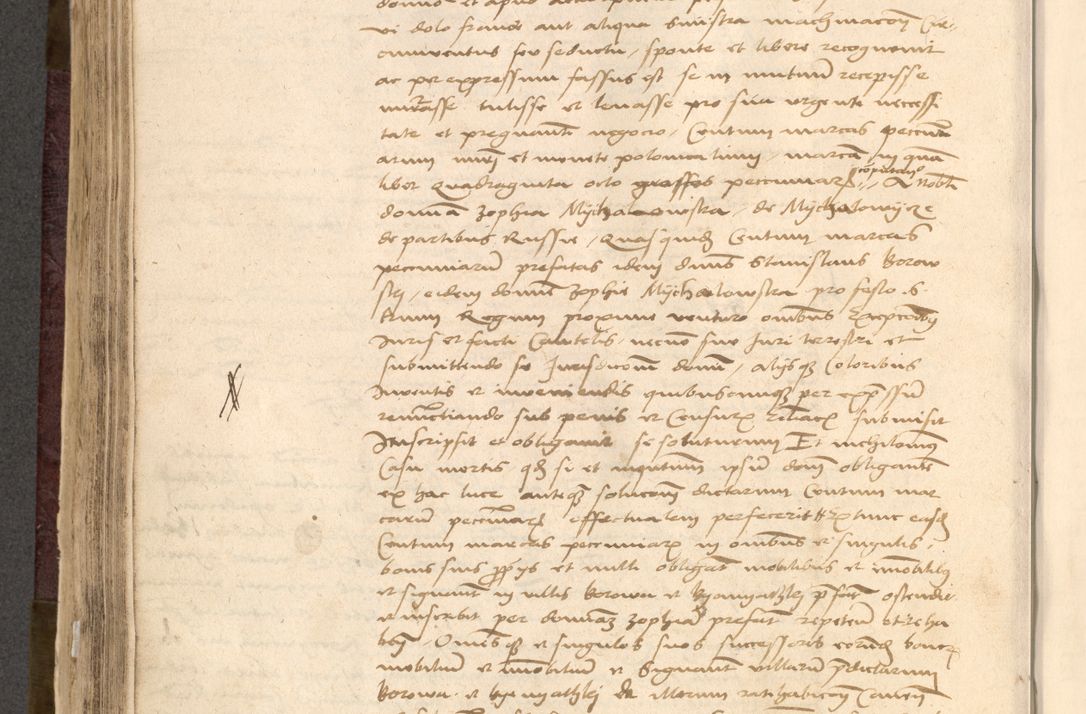 Zdjęcie nr 500 dla obiektu archiwalnego: [Acta actorum vicarialia coram Nicolao Bedlenski]