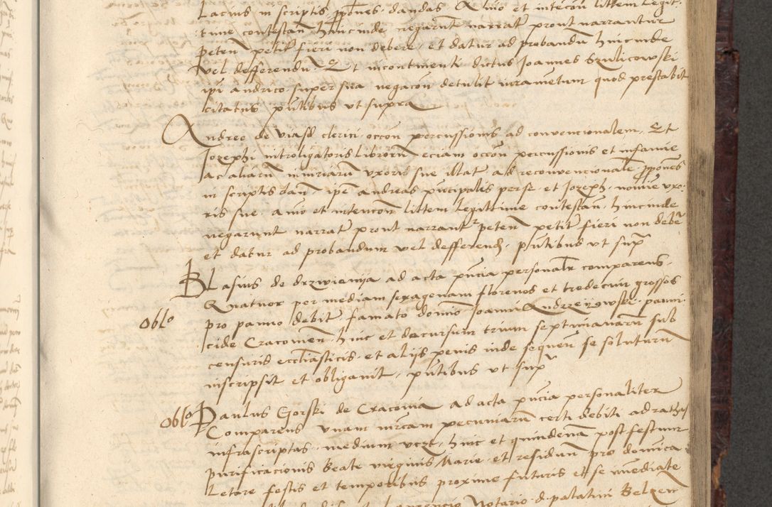 Zdjęcie nr 495 dla obiektu archiwalnego: [Acta actorum vicarialia coram Nicolao Bedlenski]