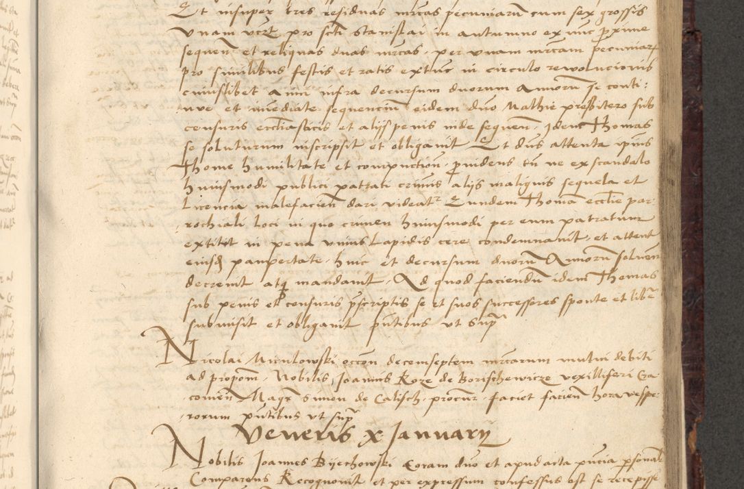 Zdjęcie nr 493 dla obiektu archiwalnego: [Acta actorum vicarialia coram Nicolao Bedlenski]