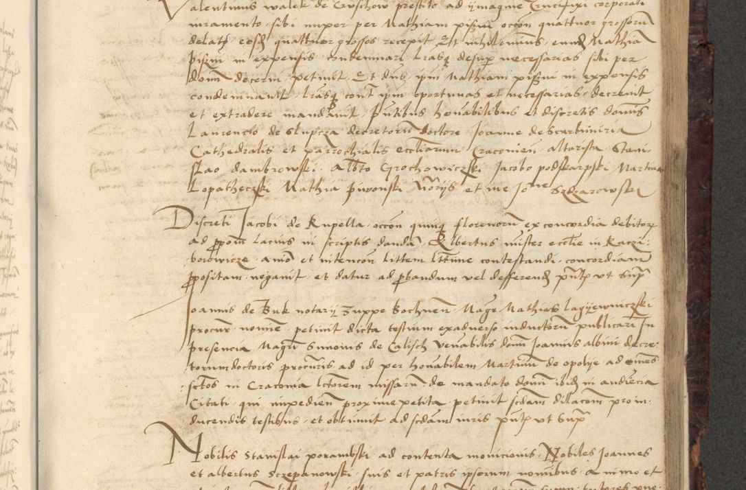 Zdjęcie nr 489 dla obiektu archiwalnego: [Acta actorum vicarialia coram Nicolao Bedlenski]