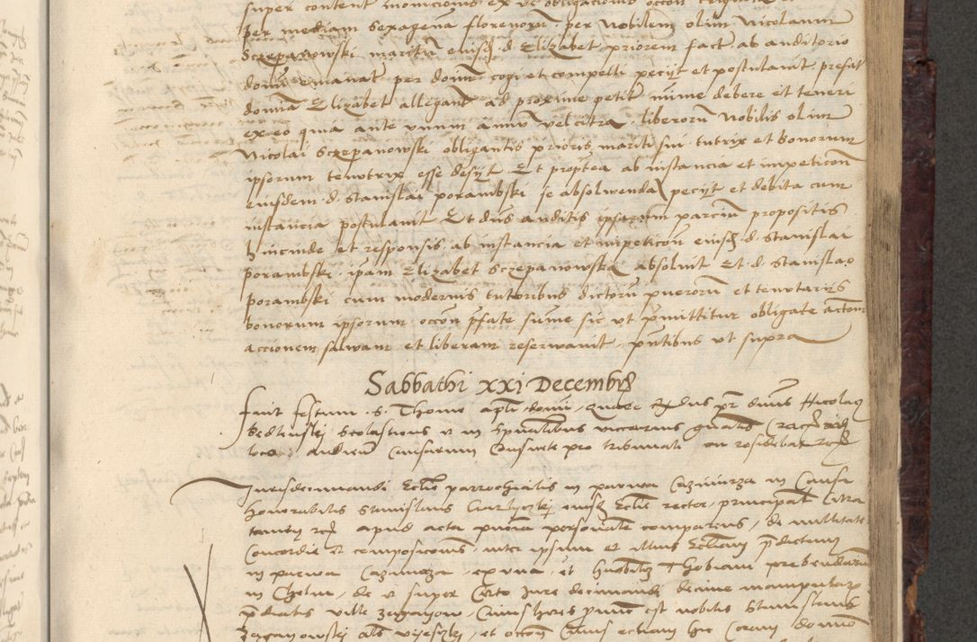 Zdjęcie nr 485 dla obiektu archiwalnego: [Acta actorum vicarialia coram Nicolao Bedlenski]