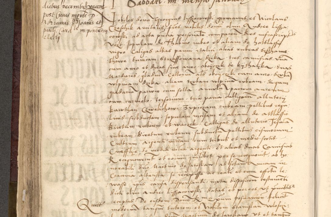 Zdjęcie nr 488 dla obiektu archiwalnego: [Acta actorum vicarialia coram Nicolao Bedlenski]