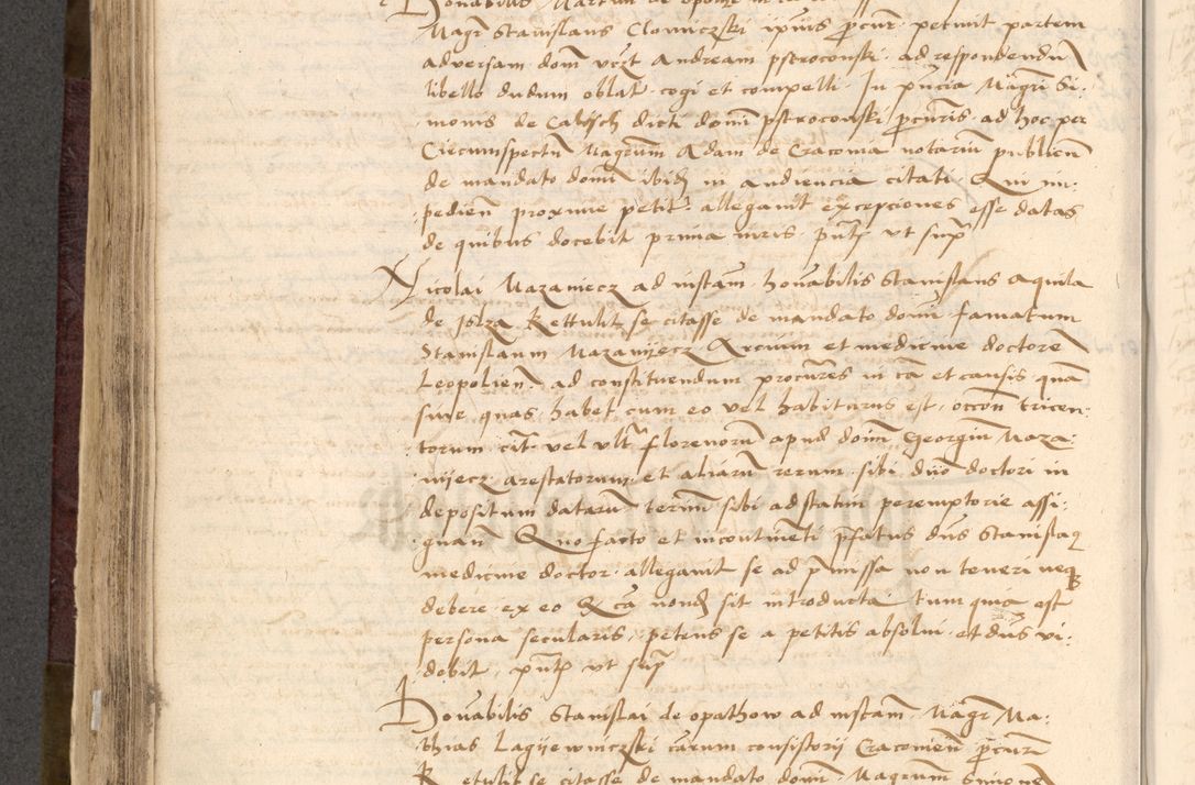 Zdjęcie nr 476 dla obiektu archiwalnego: [Acta actorum vicarialia coram Nicolao Bedlenski]