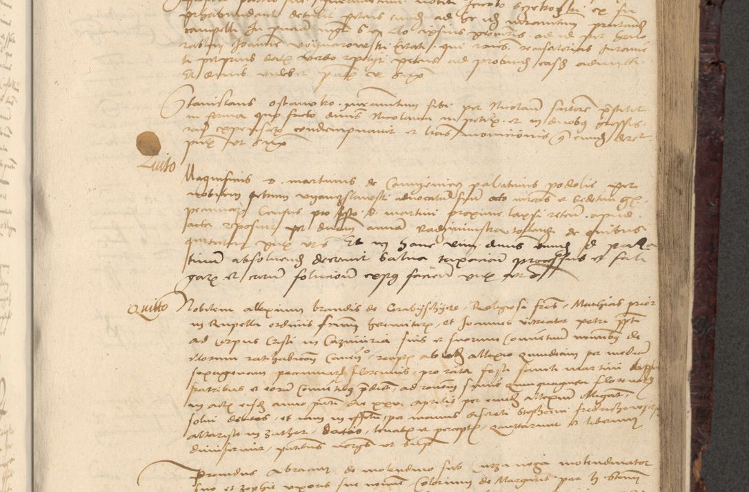 Zdjęcie nr 455 dla obiektu archiwalnego: [Acta actorum vicarialia coram Nicolao Bedlenski]