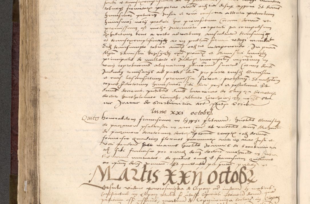 Zdjęcie nr 424 dla obiektu archiwalnego: [Acta actorum vicarialia coram Nicolao Bedlenski]