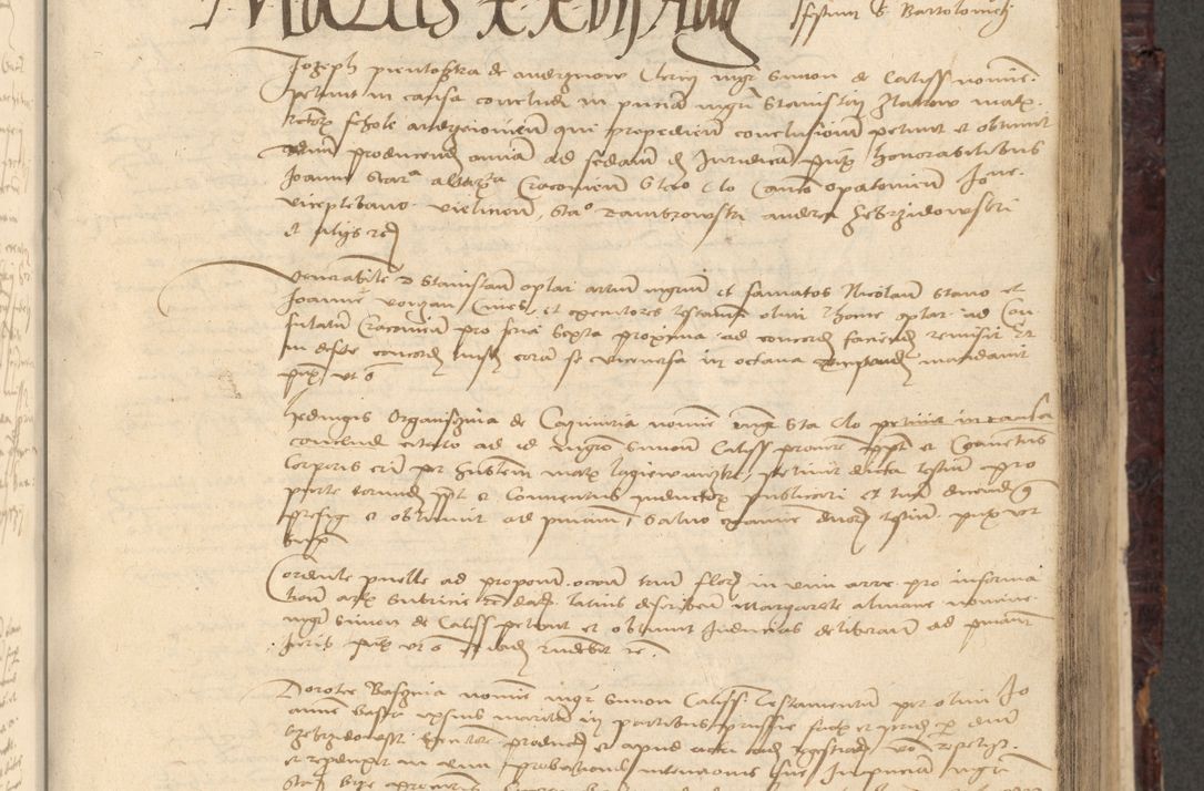 Zdjęcie nr 375 dla obiektu archiwalnego: [Acta actorum vicarialia coram Nicolao Bedlenski]