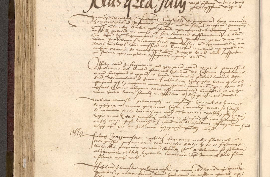 Zdjęcie nr 346 dla obiektu archiwalnego: [Acta actorum vicarialia coram Nicolao Bedlenski]