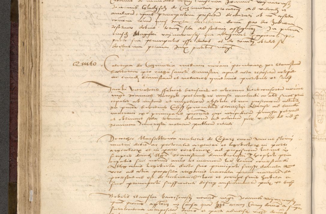 Zdjęcie nr 312 dla obiektu archiwalnego: [Acta actorum vicarialia coram Nicolao Bedlenski]