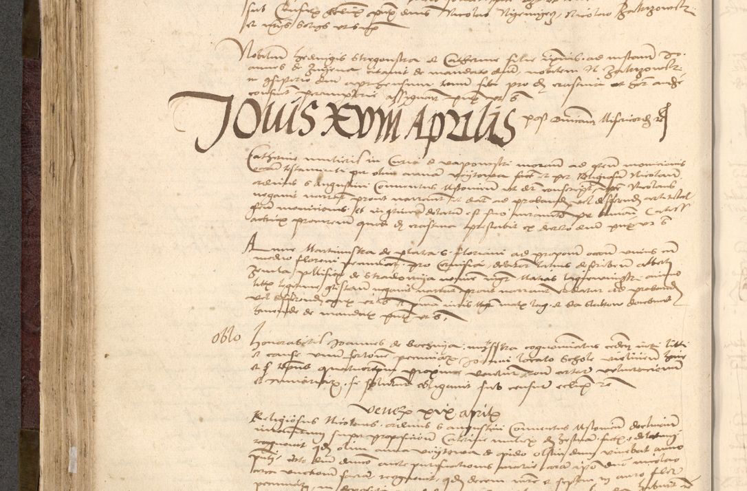 Zdjęcie nr 292 dla obiektu archiwalnego: [Acta actorum vicarialia coram Nicolao Bedlenski]