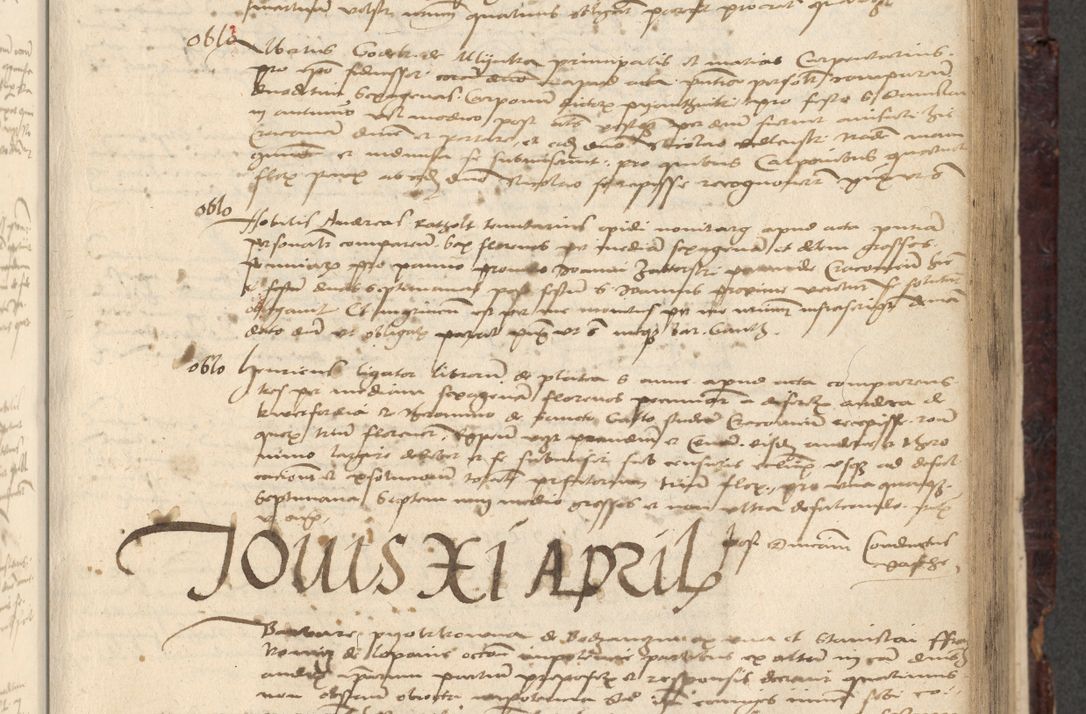 Zdjęcie nr 287 dla obiektu archiwalnego: [Acta actorum vicarialia coram Nicolao Bedlenski]