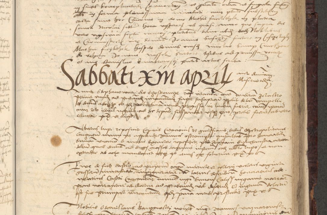 Zdjęcie nr 289 dla obiektu archiwalnego: [Acta actorum vicarialia coram Nicolao Bedlenski]