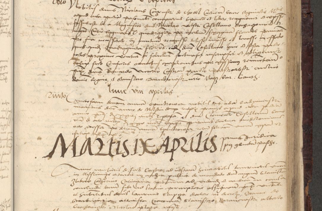 Zdjęcie nr 285 dla obiektu archiwalnego: [Acta actorum vicarialia coram Nicolao Bedlenski]