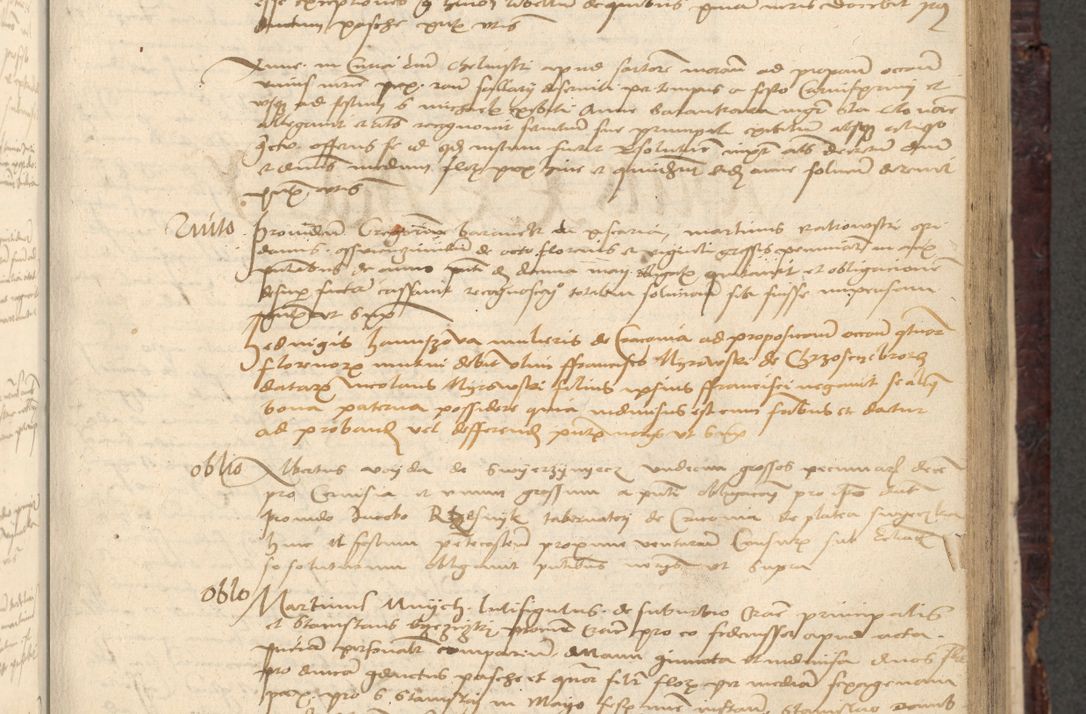 Zdjęcie nr 277 dla obiektu archiwalnego: [Acta actorum vicarialia coram Nicolao Bedlenski]