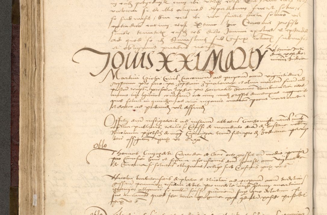 Zdjęcie nr 276 dla obiektu archiwalnego: [Acta actorum vicarialia coram Nicolao Bedlenski]