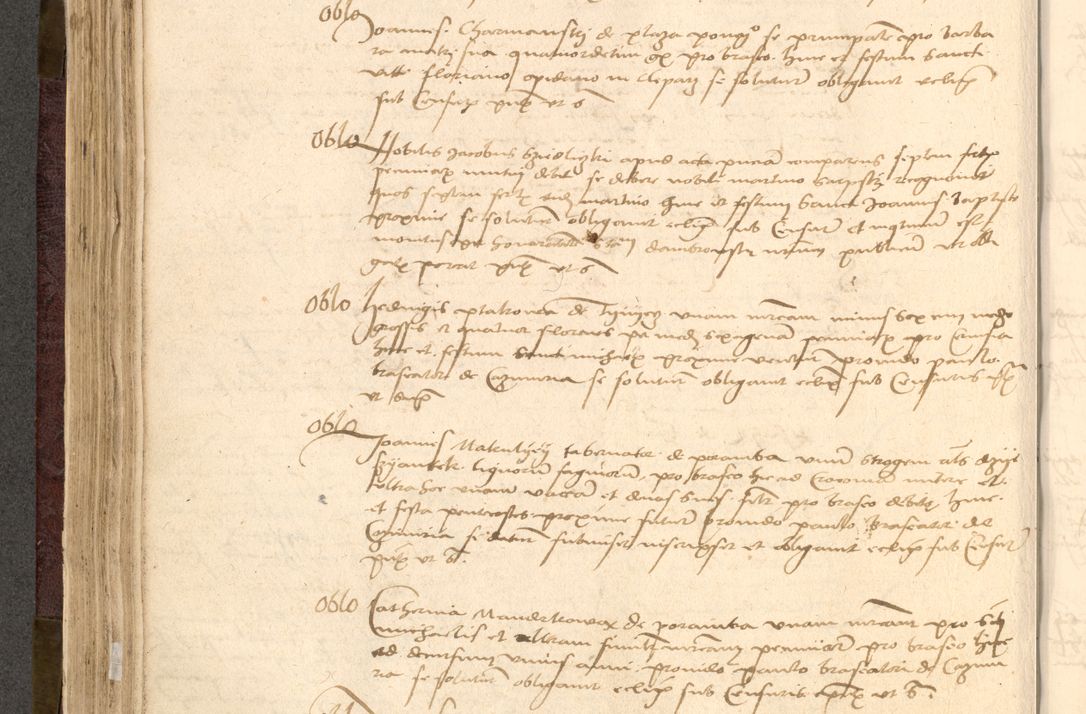 Zdjęcie nr 274 dla obiektu archiwalnego: [Acta actorum vicarialia coram Nicolao Bedlenski]