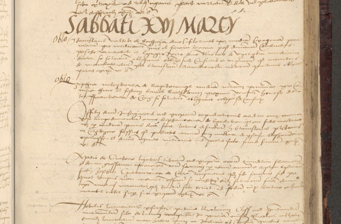 Zdjęcie nr 269 dla obiektu archiwalnego: [Acta actorum vicarialia coram Nicolao Bedlenski]