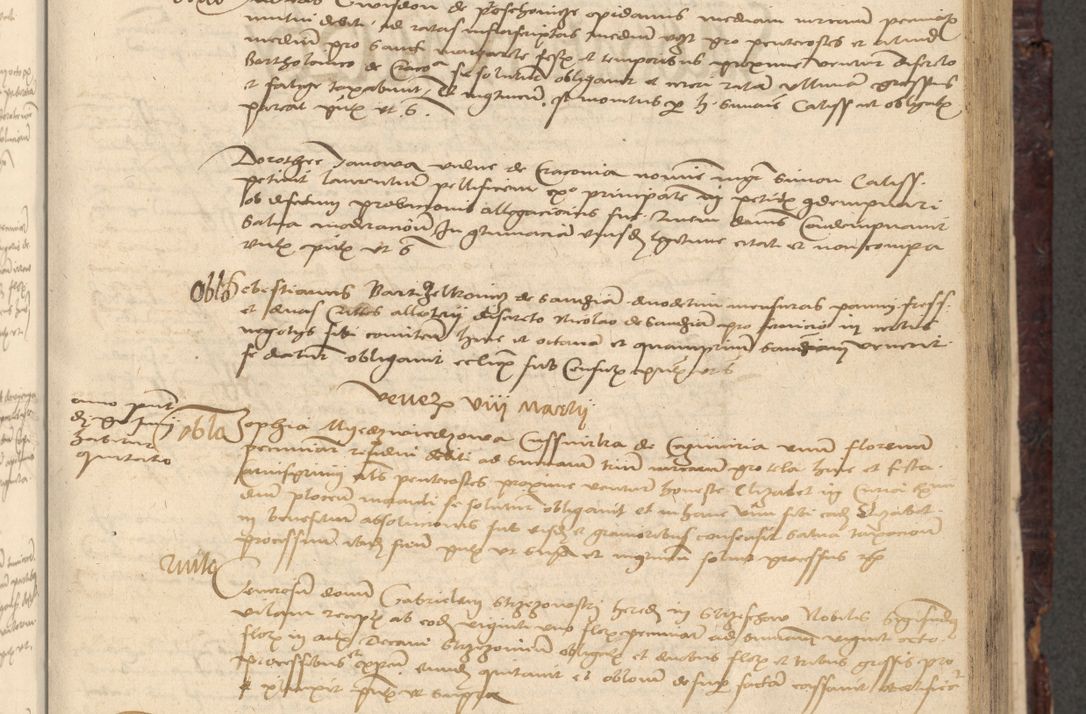 Zdjęcie nr 261 dla obiektu archiwalnego: [Acta actorum vicarialia coram Nicolao Bedlenski]