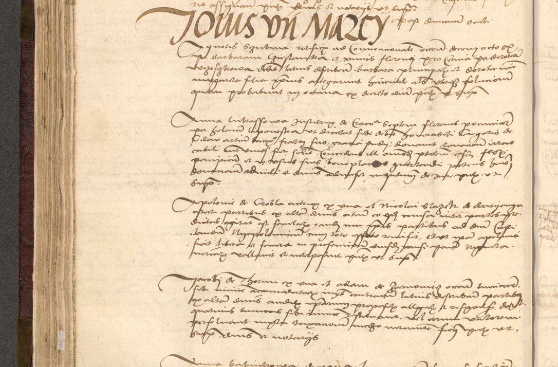 Zdjęcie nr 260 dla obiektu archiwalnego: [Acta actorum vicarialia coram Nicolao Bedlenski]