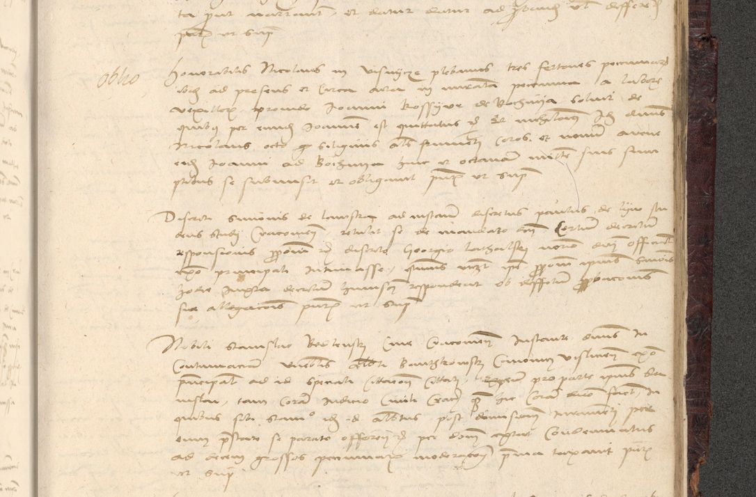 Zdjęcie nr 1007 dla obiektu archiwalnego: [Acta actorum vicarialia coram Nicolao Bedlenski]