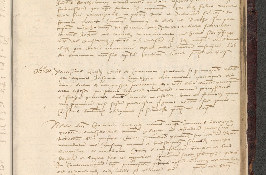 Zdjęcie nr 1011 dla obiektu archiwalnego: [Acta actorum vicarialia coram Nicolao Bedlenski]