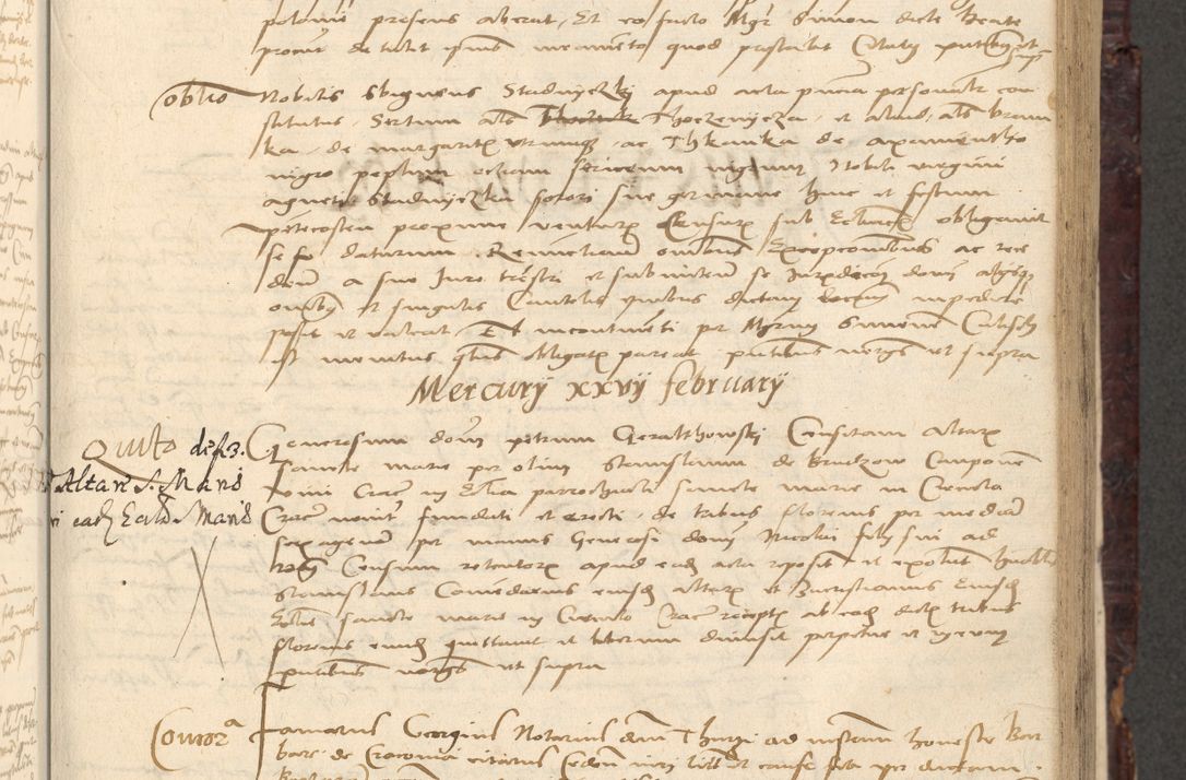 Zdjęcie nr 251 dla obiektu archiwalnego: [Acta actorum vicarialia coram Nicolao Bedlenski]