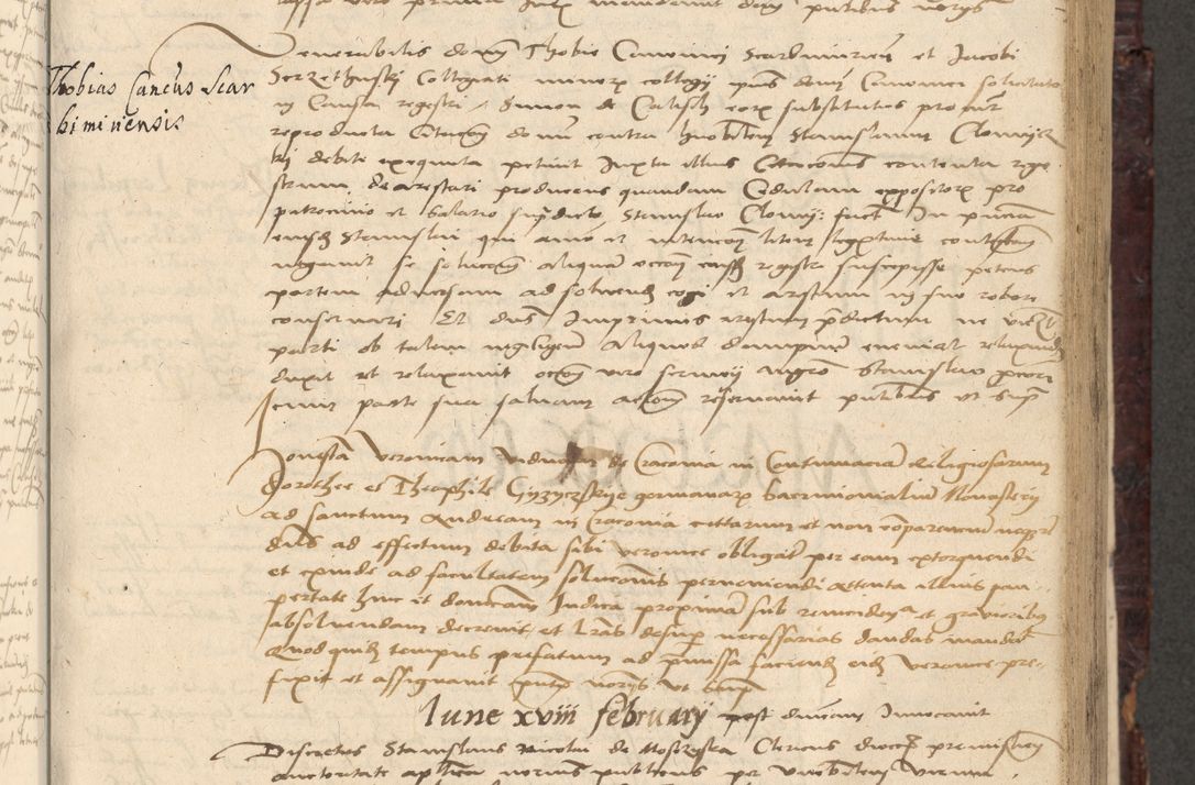 Zdjęcie nr 243 dla obiektu archiwalnego: [Acta actorum vicarialia coram Nicolao Bedlenski]