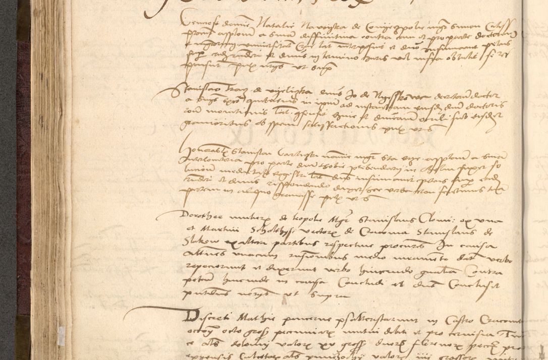 Zdjęcie nr 238 dla obiektu archiwalnego: [Acta actorum vicarialia coram Nicolao Bedlenski]