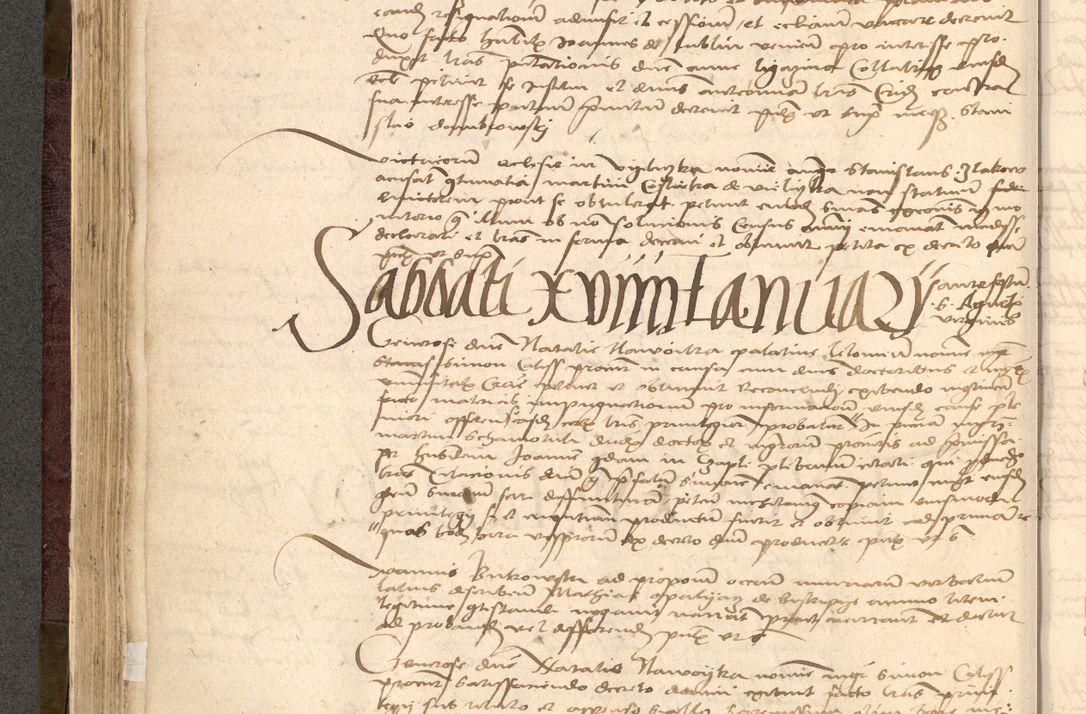 Zdjęcie nr 216 dla obiektu archiwalnego: [Acta actorum vicarialia coram Nicolao Bedlenski]