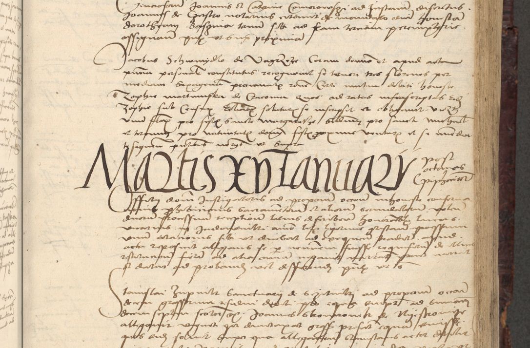 Zdjęcie nr 203 dla obiektu archiwalnego: [Acta actorum vicarialia coram Nicolao Bedlenski]