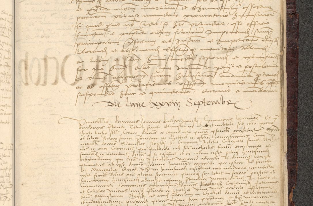 Zdjęcie nr 1195 dla obiektu archiwalnego: [Acta actorum vicarialia coram Nicolao Bedlenski]