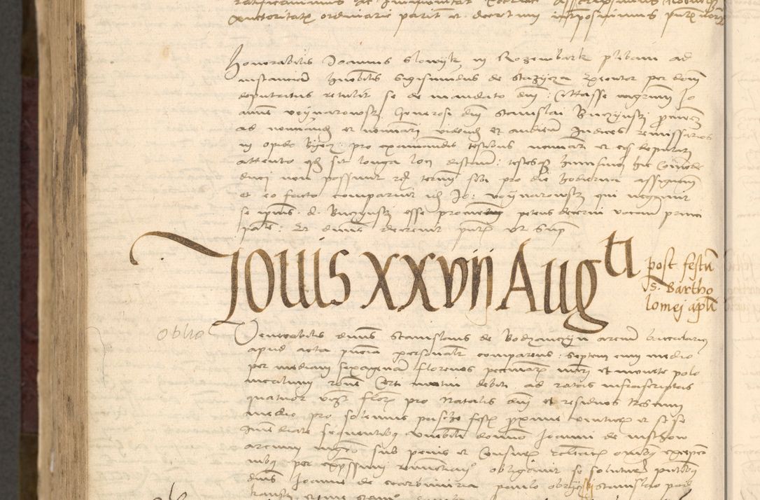 Zdjęcie nr 1164 dla obiektu archiwalnego: [Acta actorum vicarialia coram Nicolao Bedlenski]