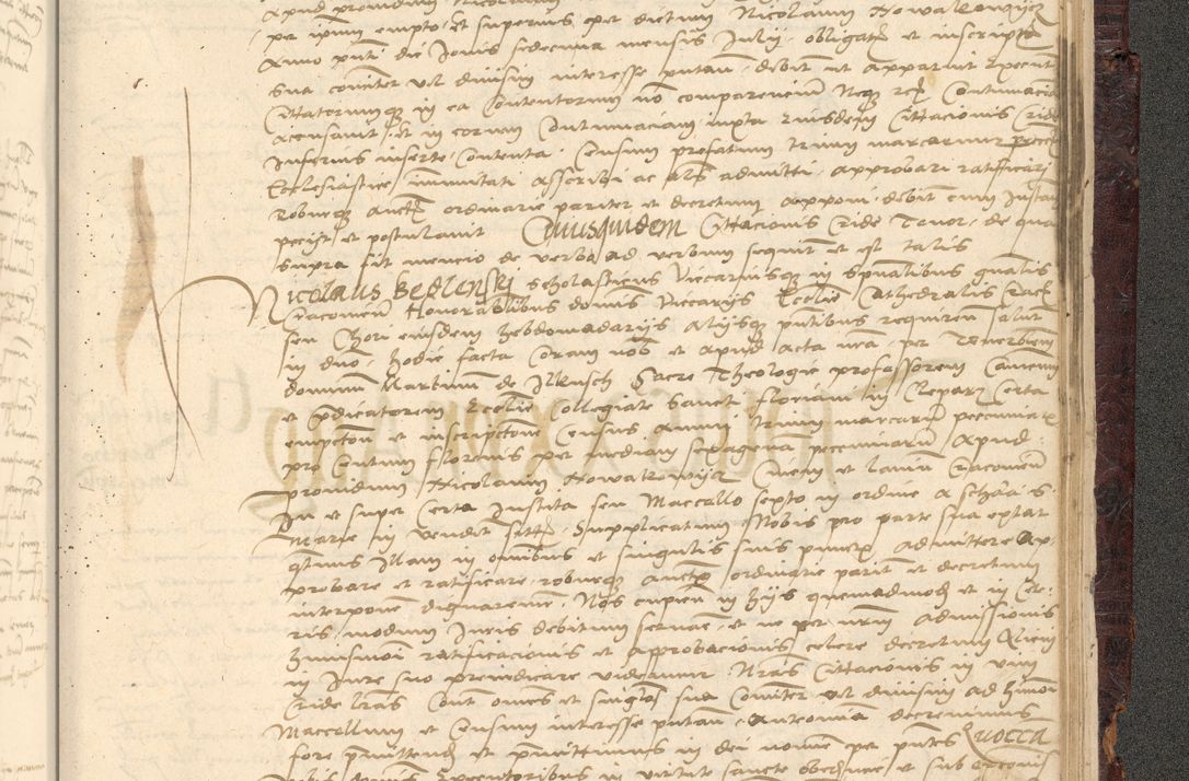 Zdjęcie nr 1163 dla obiektu archiwalnego: [Acta actorum vicarialia coram Nicolao Bedlenski]