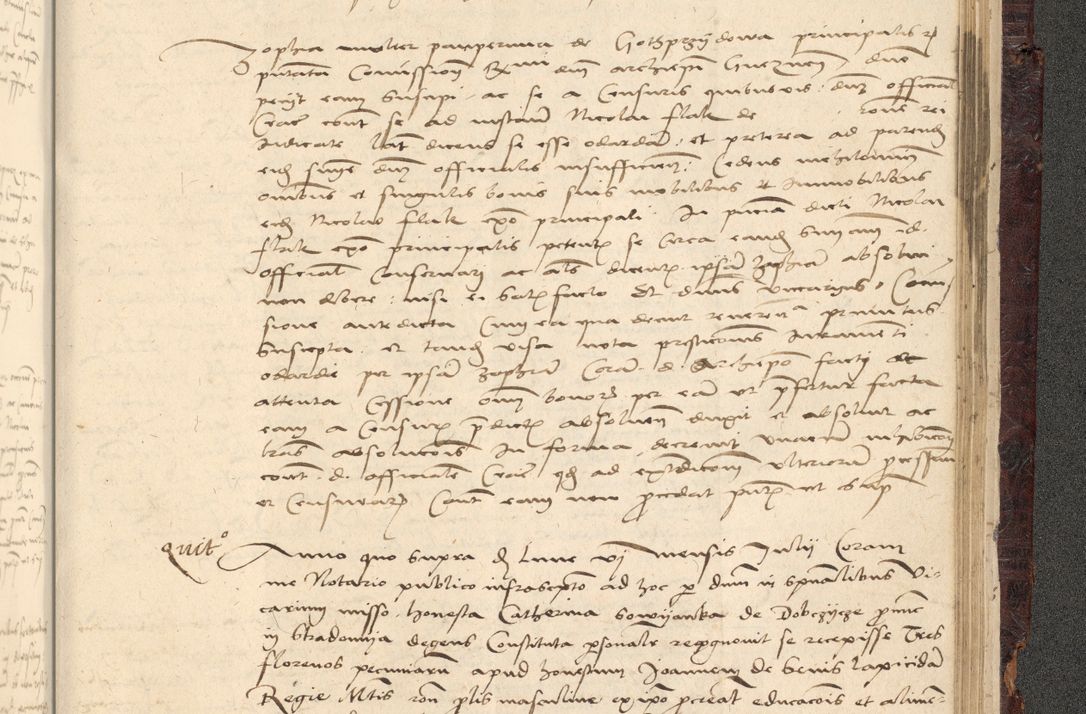 Zdjęcie nr 1135 dla obiektu archiwalnego: [Acta actorum vicarialia coram Nicolao Bedlenski]