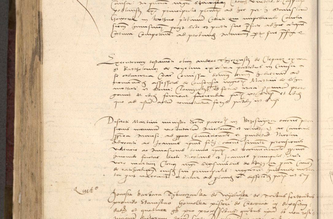 Zdjęcie nr 1134 dla obiektu archiwalnego: [Acta actorum vicarialia coram Nicolao Bedlenski]