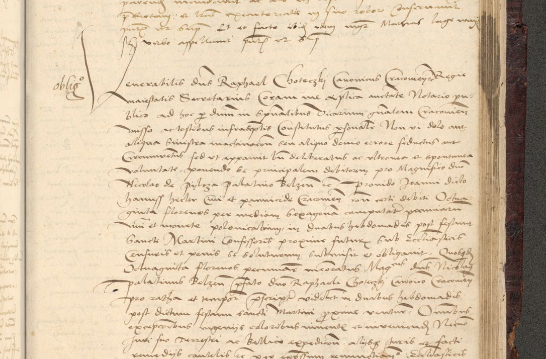 Zdjęcie nr 1107 dla obiektu archiwalnego: [Acta actorum vicarialia coram Nicolao Bedlenski]