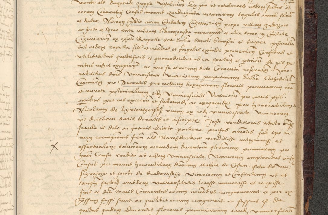 Zdjęcie nr 1085 dla obiektu archiwalnego: [Acta actorum vicarialia coram Nicolao Bedlenski]