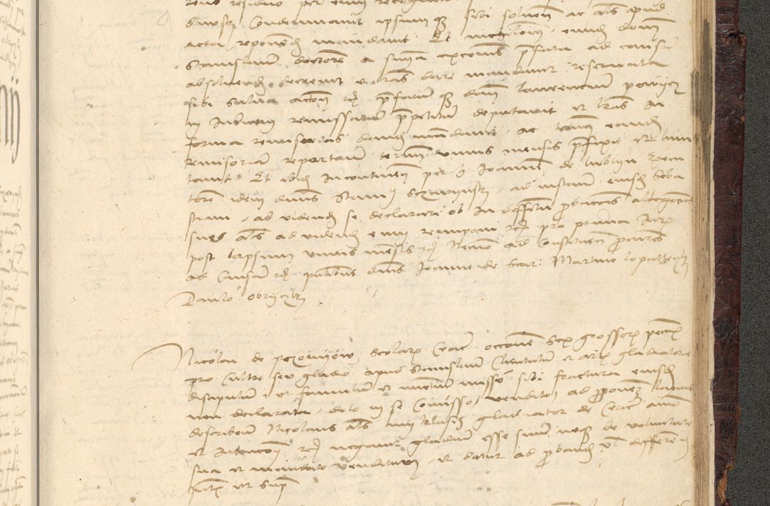 Zdjęcie nr 1075 dla obiektu archiwalnego: [Acta actorum vicarialia coram Nicolao Bedlenski]