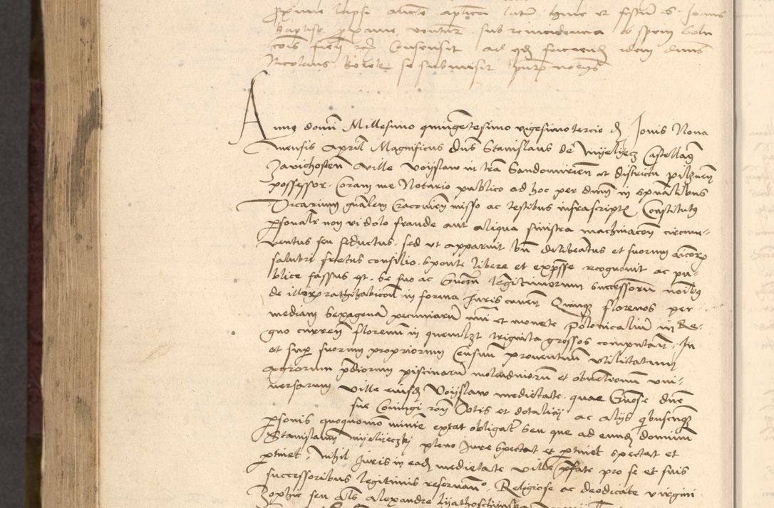 Zdjęcie nr 1070 dla obiektu archiwalnego: [Acta actorum vicarialia coram Nicolao Bedlenski]