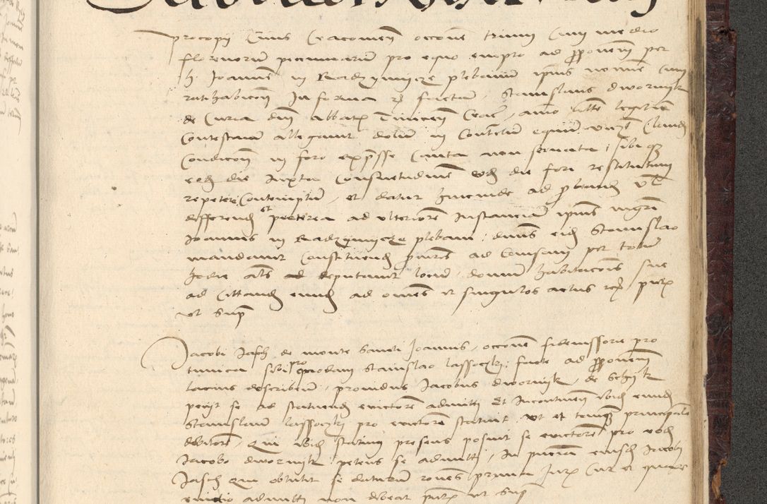 Zdjęcie nr 1063 dla obiektu archiwalnego: [Acta actorum vicarialia coram Nicolao Bedlenski]