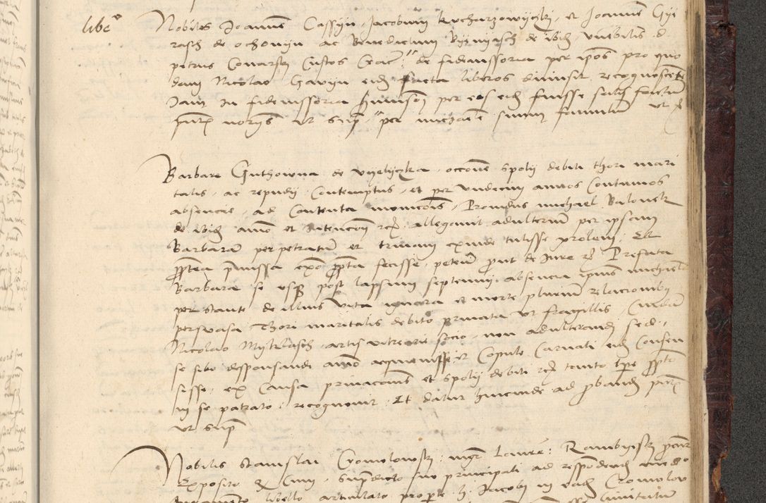 Zdjęcie nr 1061 dla obiektu archiwalnego: [Acta actorum vicarialia coram Nicolao Bedlenski]